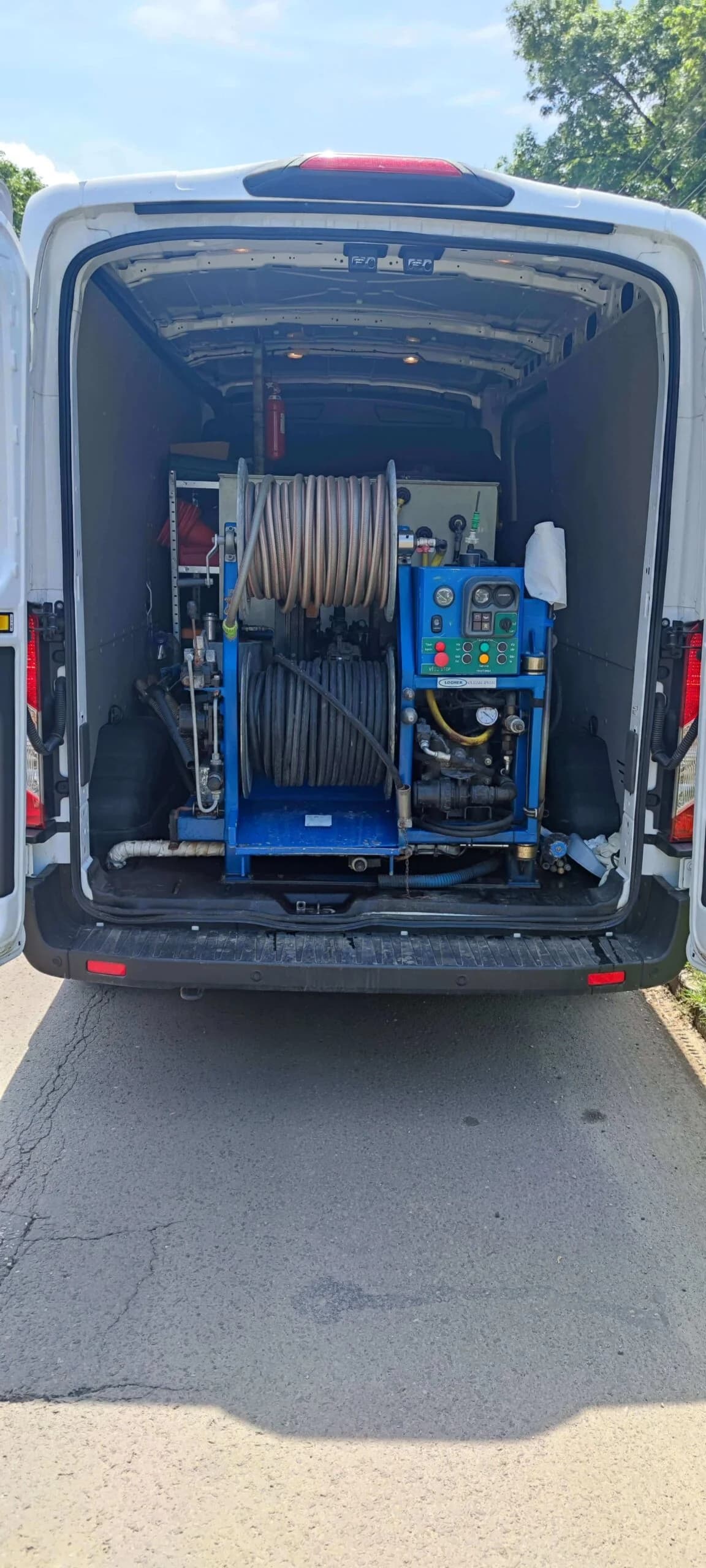 Ford Transit munkagép